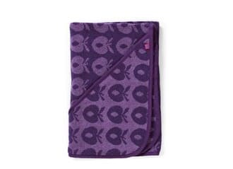 Baby towel håndkle purple - Småfolk
