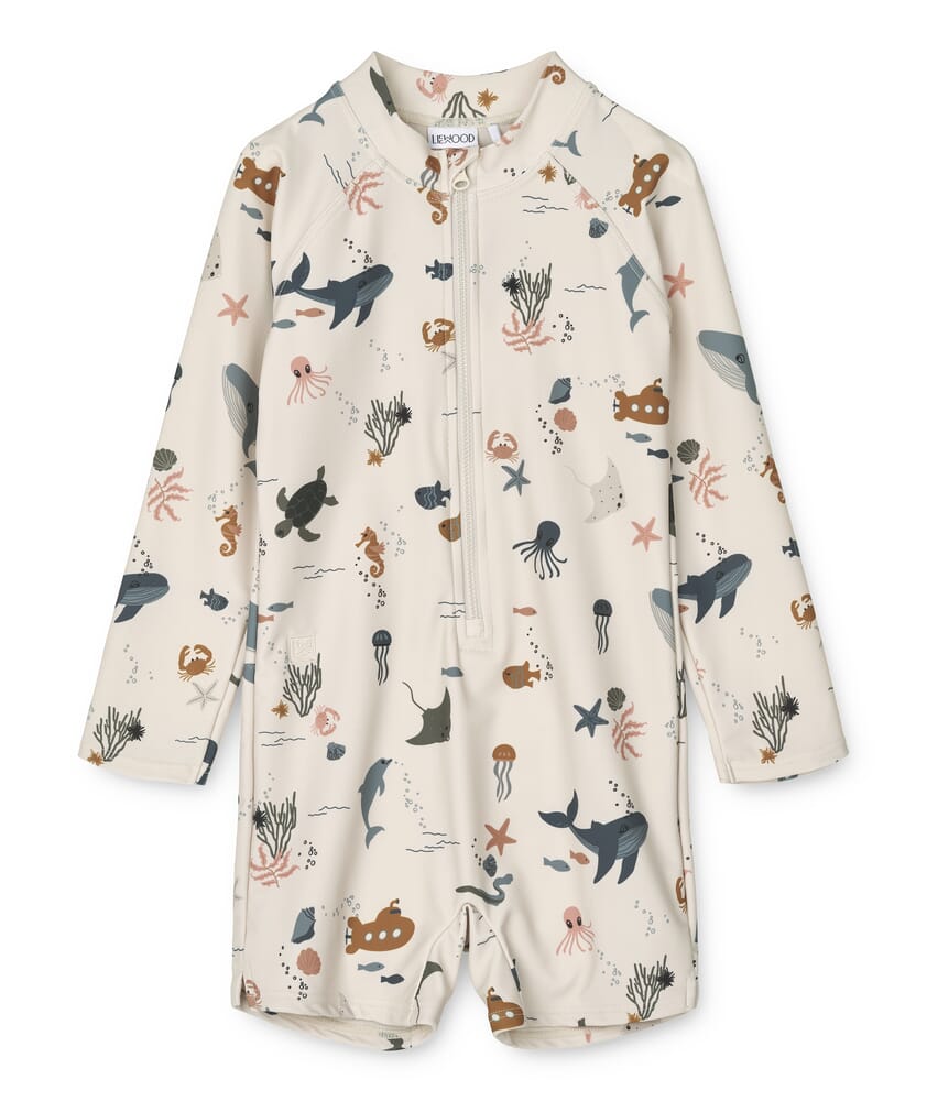 Max swim jumpsuit ls kl sea creature sandy Liewood Rumpetroll