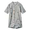 Max swim jumpsuit vehicles dove blue - Liewood
