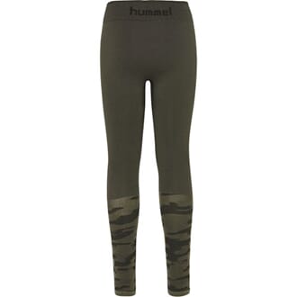 Luka Seamless Tights olive night - Hummel