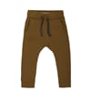 Drop-crotch sweat pants bronze olive - Phil & Phae