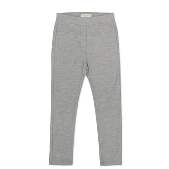 Tapered pants twill grey melange - Phil & Phae
