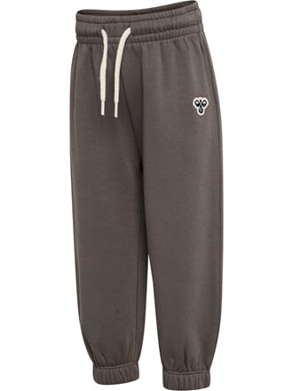 Mini Loose Pants Bee dark gull gray - Hummel