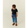 ORGANIC JUNIOR JEANS - REGULAR FIT INDIGO BLUE WASHED 6