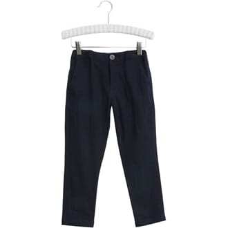 Trousers Elvard navy - Wheat