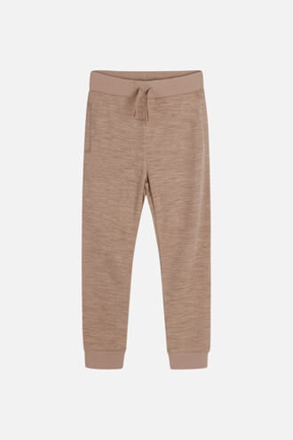 Galin Joggebukser ull/bambus biscuit mel - Hust & Claire
