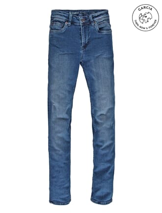 Lazlo Regular Flow Denim Dark - Garcia