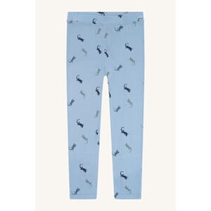 Ludo Leggings Lizards light blue - Hust & Claire