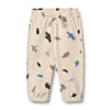 Sweatpants Cruz offwhite penguins - Wheat