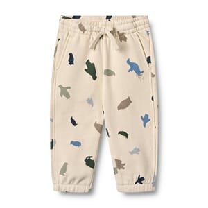 Sweatpants Cruz offwhite penguins - Wheat