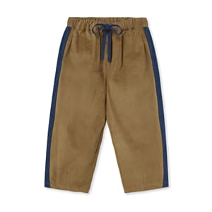 Dolly Contrast Pant dull gold - Fliink