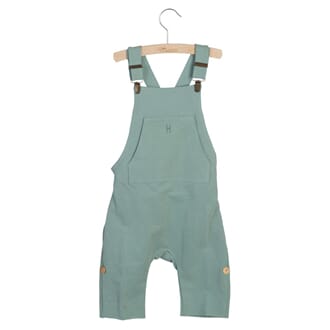 Short Legged Salopette Chinois Green - Little Hedonist