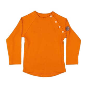 Villvette Longsleeve brent orange - Gullkorn
