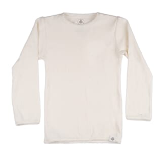 Svalen Longsleeve varm hvit - Gullkorn
