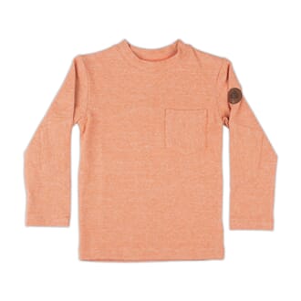Liam Longsleeve brent orange - Gullkorn