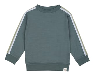 Morgen Wool Sweater greyblue - Gullkorn