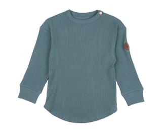 Raffen Longsleeve greyblue - Gullkorn