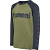 Lukas T-Shirt L/S burnt olive  - Hummel