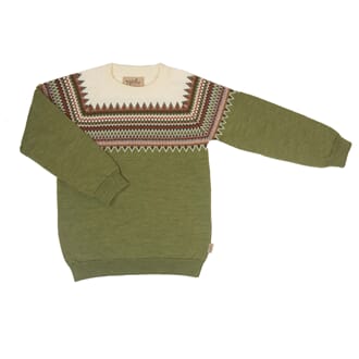 Finn Strikkegenser  (Fw20) Green - MeMini