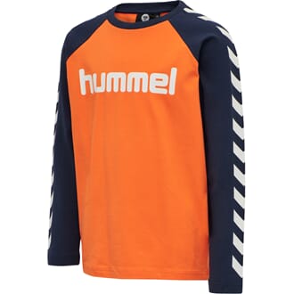 Boys T-Shirt L/S carrot - Hummel
