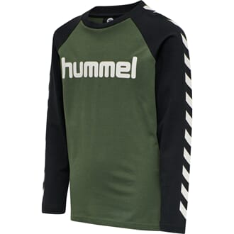 Boys T-Shirt L/S thyme - Hummel