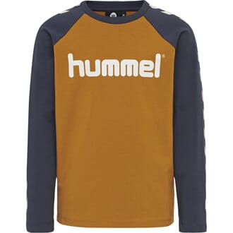 Boys T-Shirt L/S cathay spice - Hummel