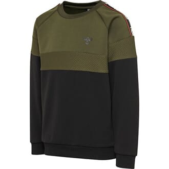 Kane Sweatshirt olive night - Hummel