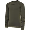 Luka Seamless T-shirt olive night - Hummel