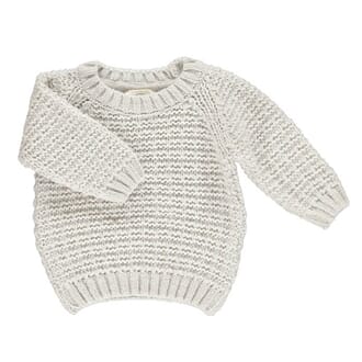 Isac Sweat light grey - Gro Company