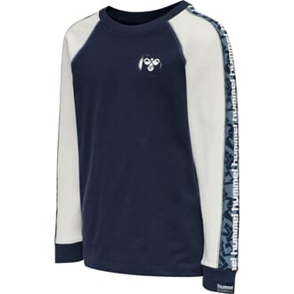 Chip T-Shirt L/S black iris - Hummel