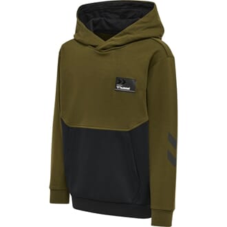 Edward Hoodie dark olive - Hummel