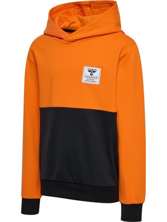 Ozzy Hoodie persimmon orange - Hummel
