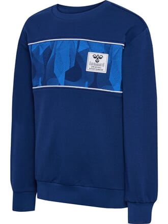 Elon Sweatshirt estate blue - Hummel