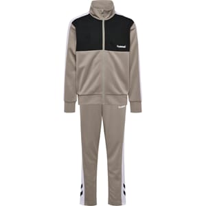 Jr Colorblock Tracksuit rock ridge - Hummel