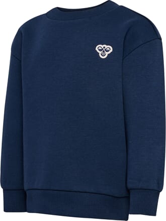 Mini Loose Crewneck Bee dress blues - Hummel