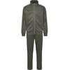Jr Reg Logo Track Suit castor gray - Hummel