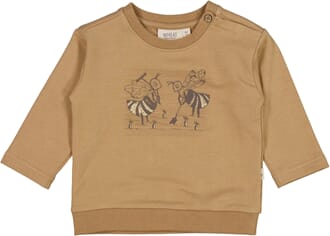 Sweatshirt Garden Bee cappuccino - Wheat