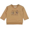 Sweatshirt Garden Bee cappuccino - Wheat