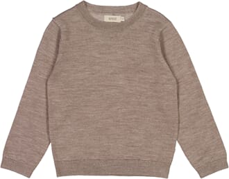 Knit Pullover Maui hazel melange - Wheat