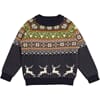 Knit Pullover Holiday midnight blue - Wheat