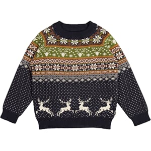 Knit Pullover Holiday midnight blue - Wheat
