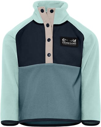 Monte Kids Half Button factory blue - Didriksons