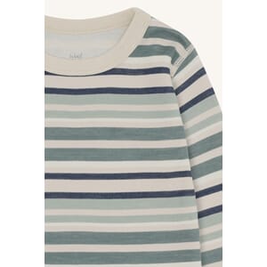 Abba genser ull/bambus Stripes  - Hust & Claire