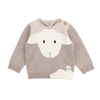 Genser Lammi Beige - Lillelam