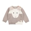 Genser Lammi Beige - Lillelam