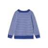 F1396 - ANCHOR STRIPE LS PULLOVER - MAZERINE BLUE CLOUD DANCER STRIPE - Extra 2