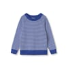 Anchor Stripe Ls Pullover mazerine blue  - Fliink