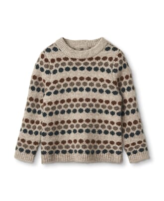 Star Dot Pullover sandshell multi - Fliink