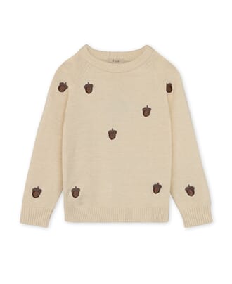 Benna Acorn Pullover sandshell - Fliink
