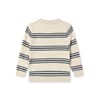 F1812 - BENNY LS POLO - SANDSHELL STRIPE - Extra 8
